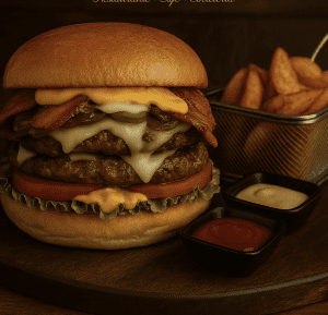 Hamburguesa Oasis Doble Carne