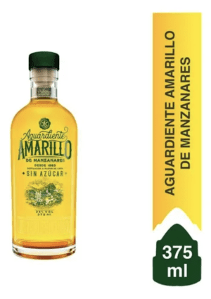 Aguardiente Amarillo de Manizales 375 ml