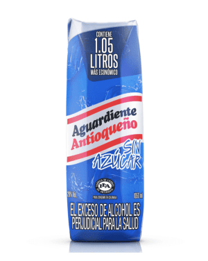 Aguardiente Antioqueño azul 1050 ml