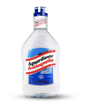 Aguardiente Antioqueño azul 375 ml