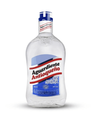 Aguardiente Antioqueño azul 750 ml