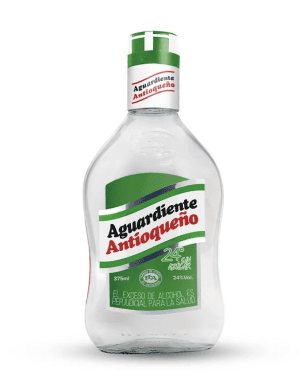 Aguardiente Antioqueño verde 375 ml