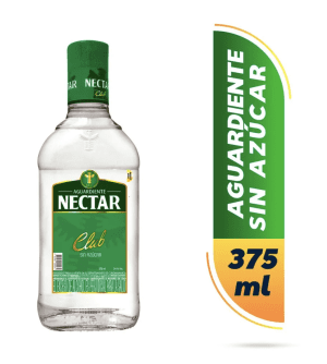 Aguardiente Nectar Verde 375 ml