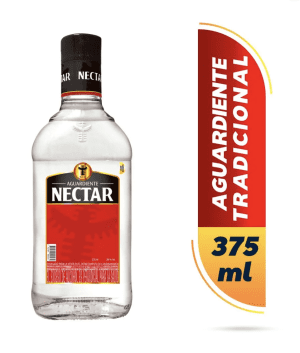 Aguardiente Nectar Rojo 375 ml