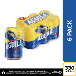 Cerveza Aguila 0 - 6 und