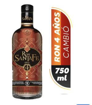 Ron Santafe Añejo 750 ml
