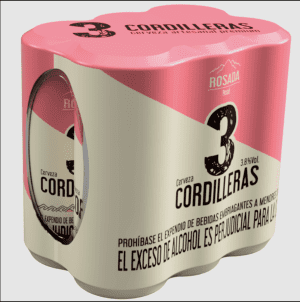 Cerveza 3 Cordilleras Rosada 6 und