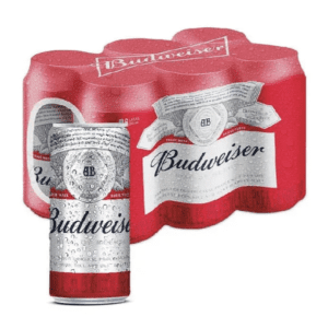Cerveza budweiser 6 und 269 ml